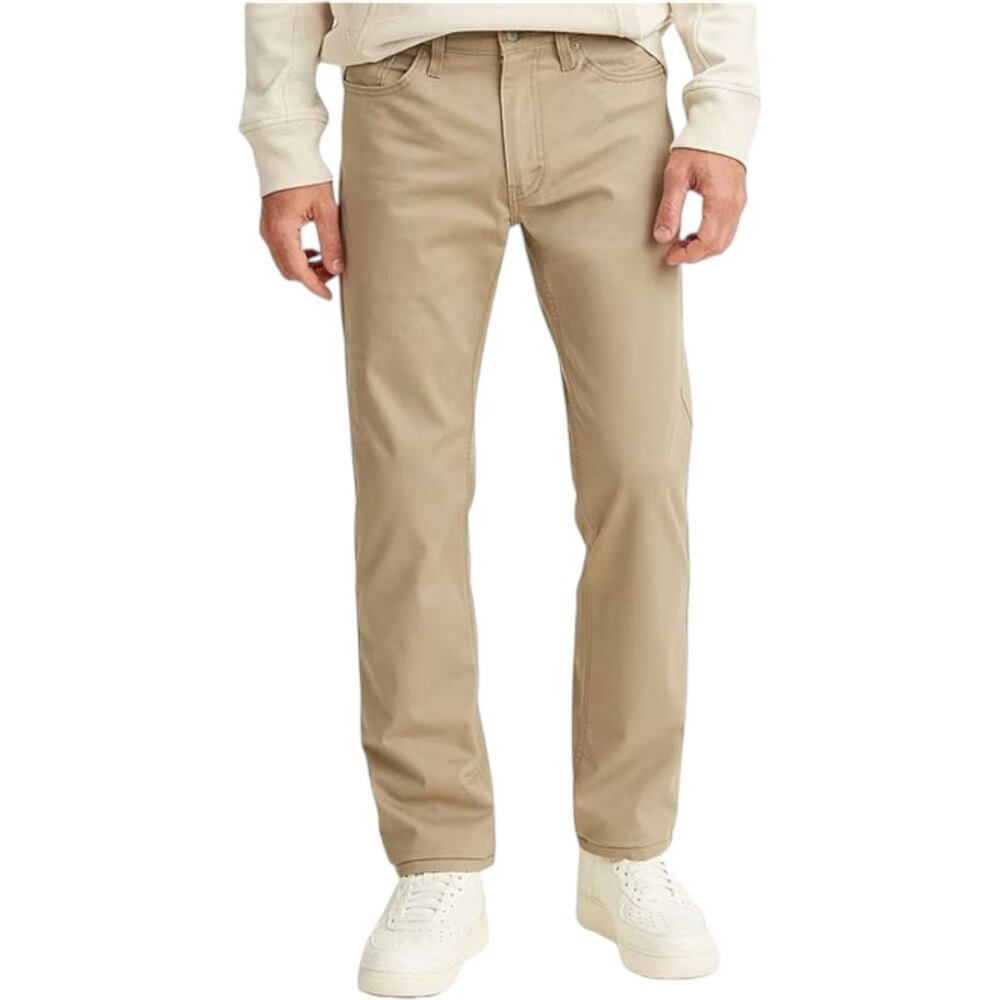 Levis 541 Athletic Fit Jean Pants Men's Size 54x32 Beige/Tan Stretch Twill NWT